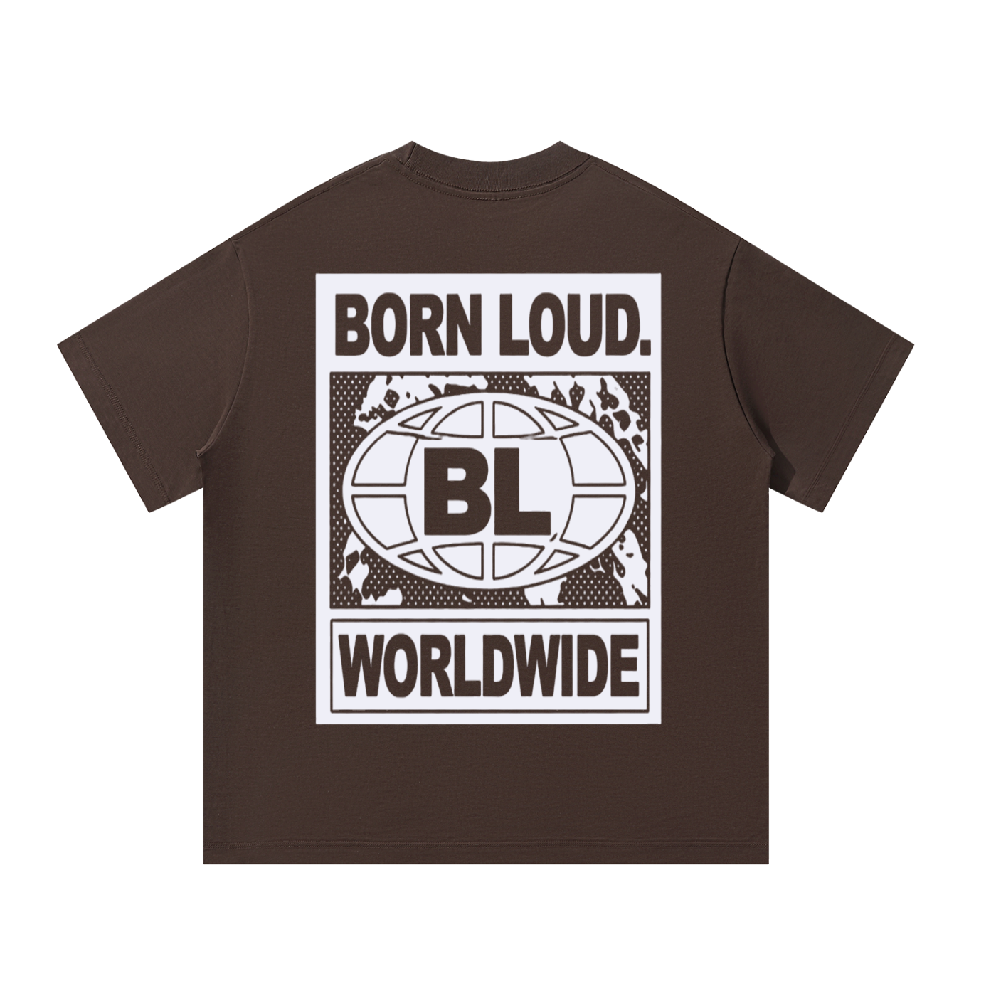 BORN LOUD WORLDWIDE HEAVYWEIGHT T SHIRT