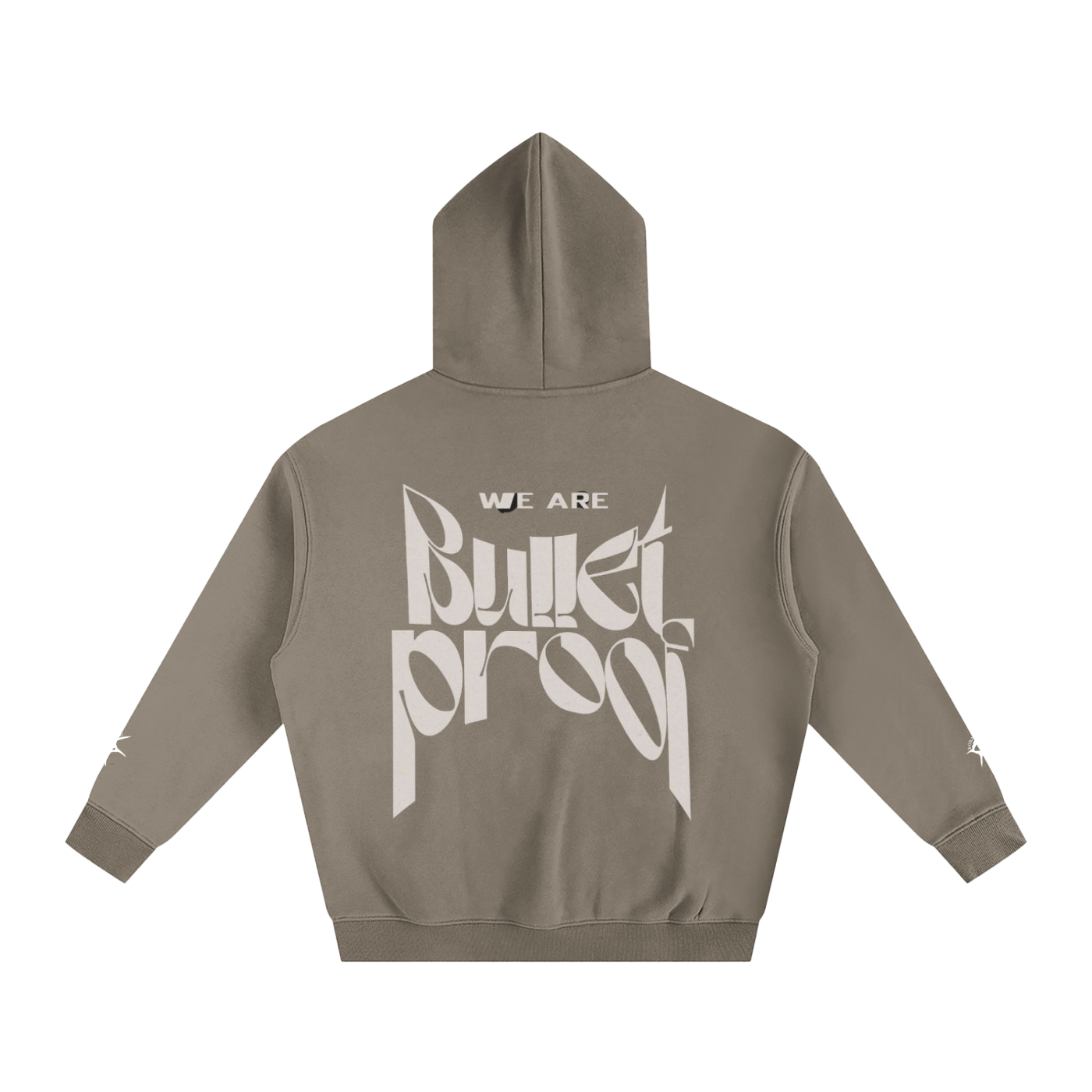 BULLET PROOF Oversize Fleeced Hoodie