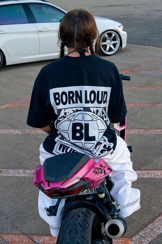 BORN LOUD WORLDWIDE HEAVYWEIGHT T SHIRT