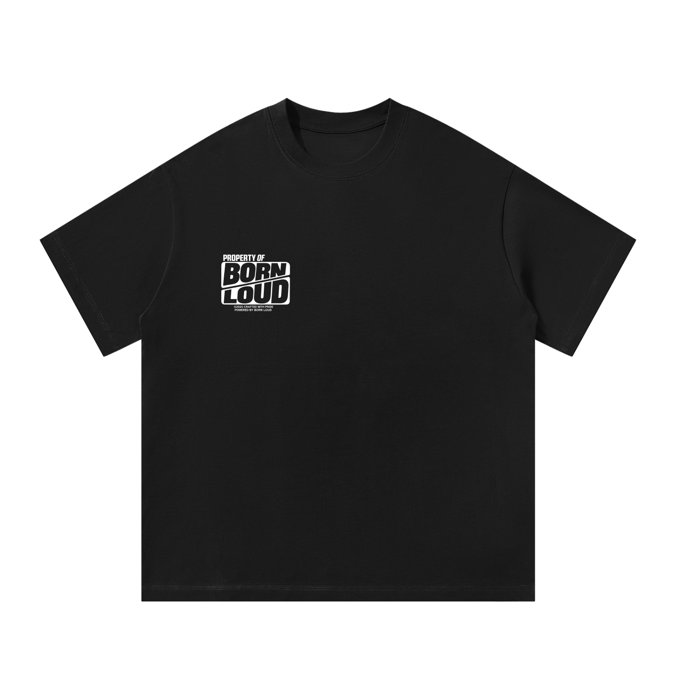 BORN LOUD WORLDWIDE HEAVYWEIGHT T SHIRT
