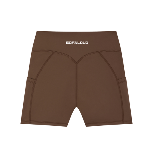 HIGH WAISTED BIKER SHORTS
