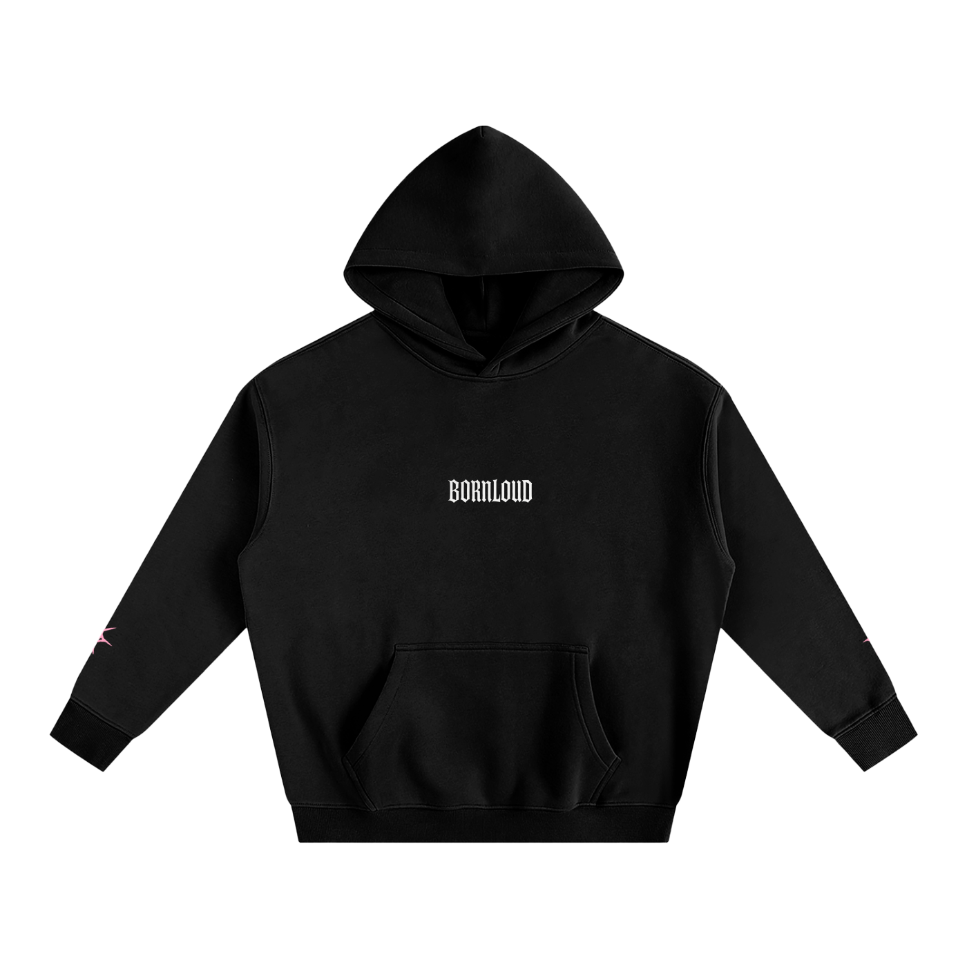 YOU LOVE HIM. Oversize Fleeced Hoodie