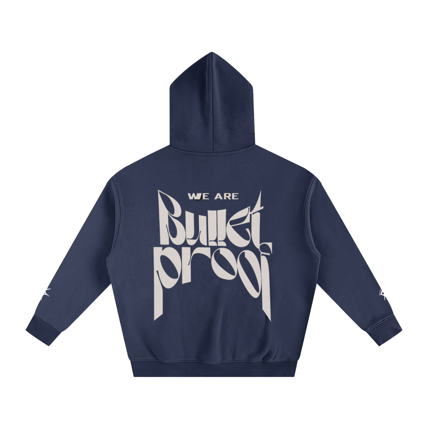 BULLET PROOF Oversize Fleeced Hoodie