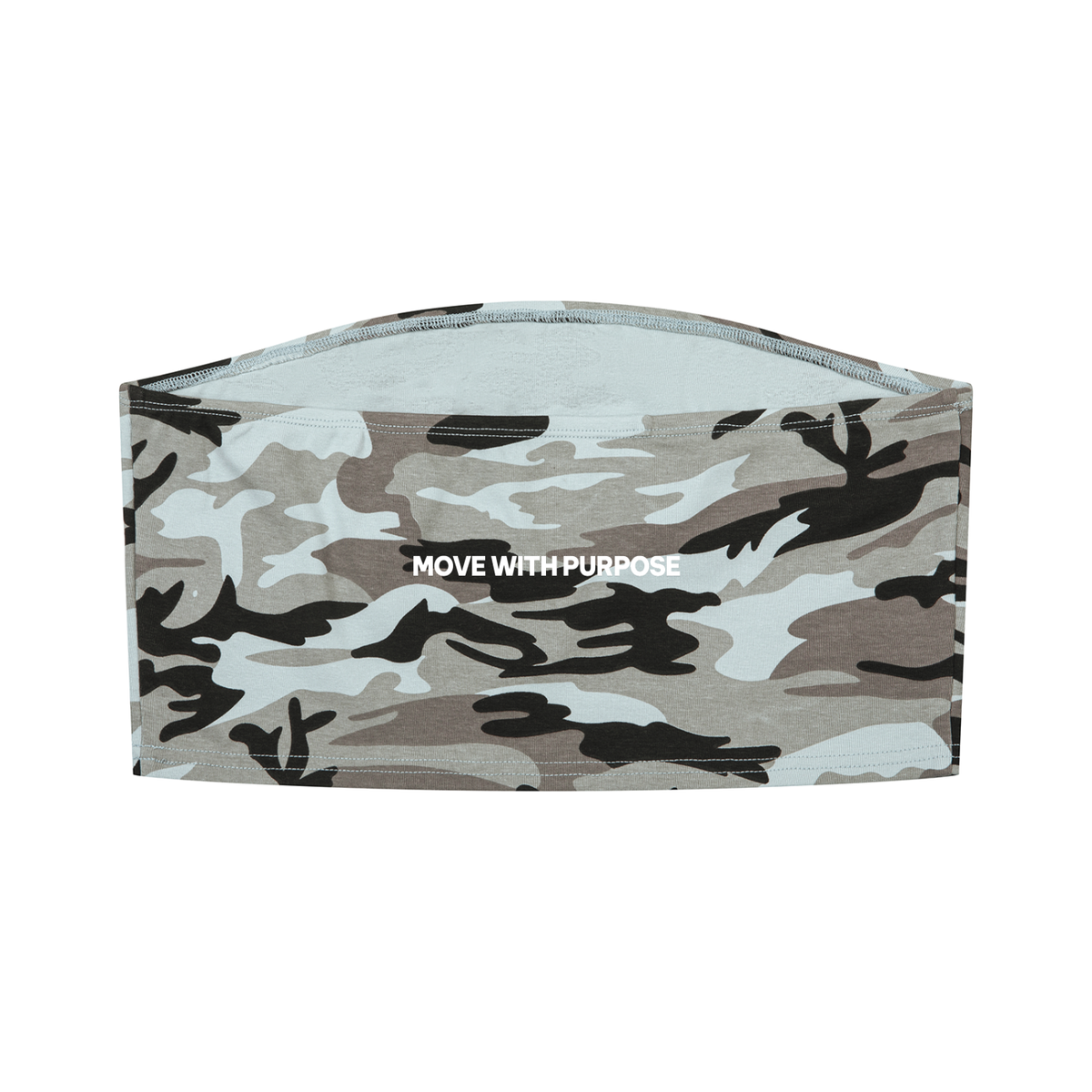 MOVE WITH PURPOSE CAMO TUBE TOP