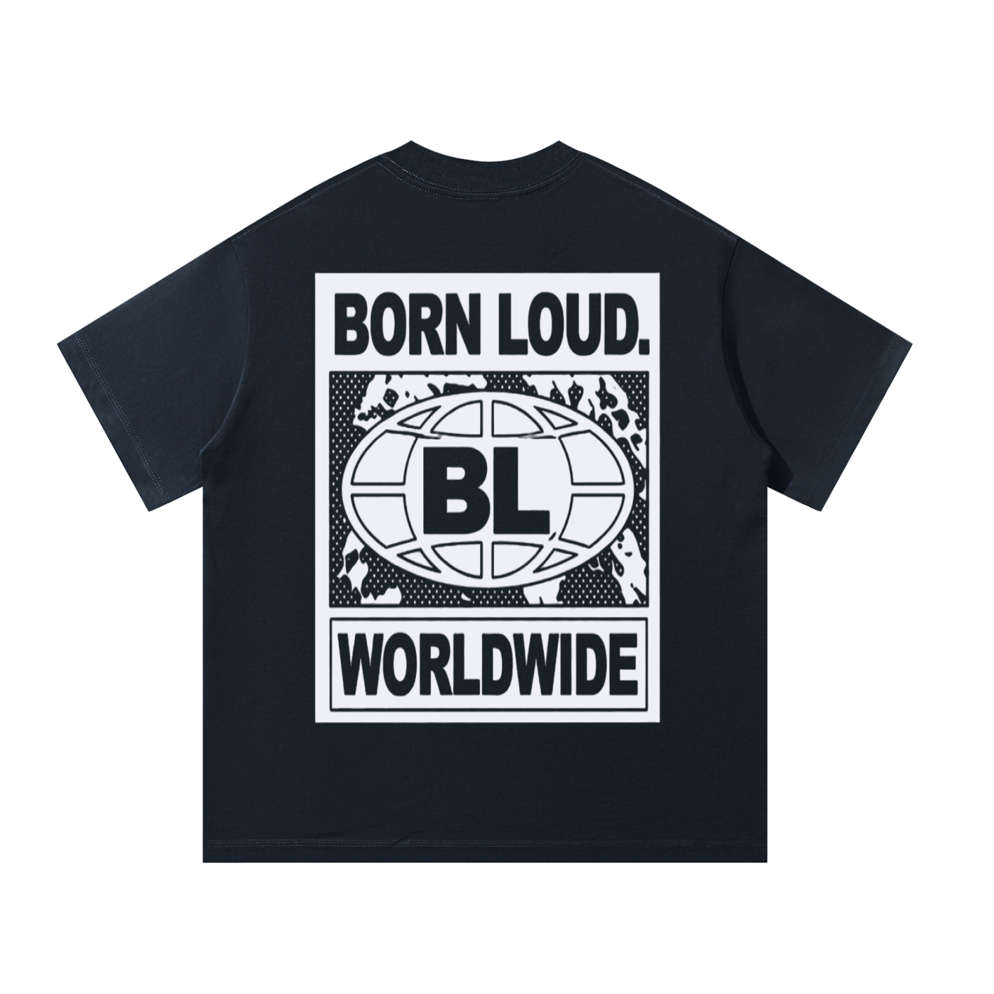 BORN LOUD WORLDWIDE HEAVYWEIGHT T SHIRT