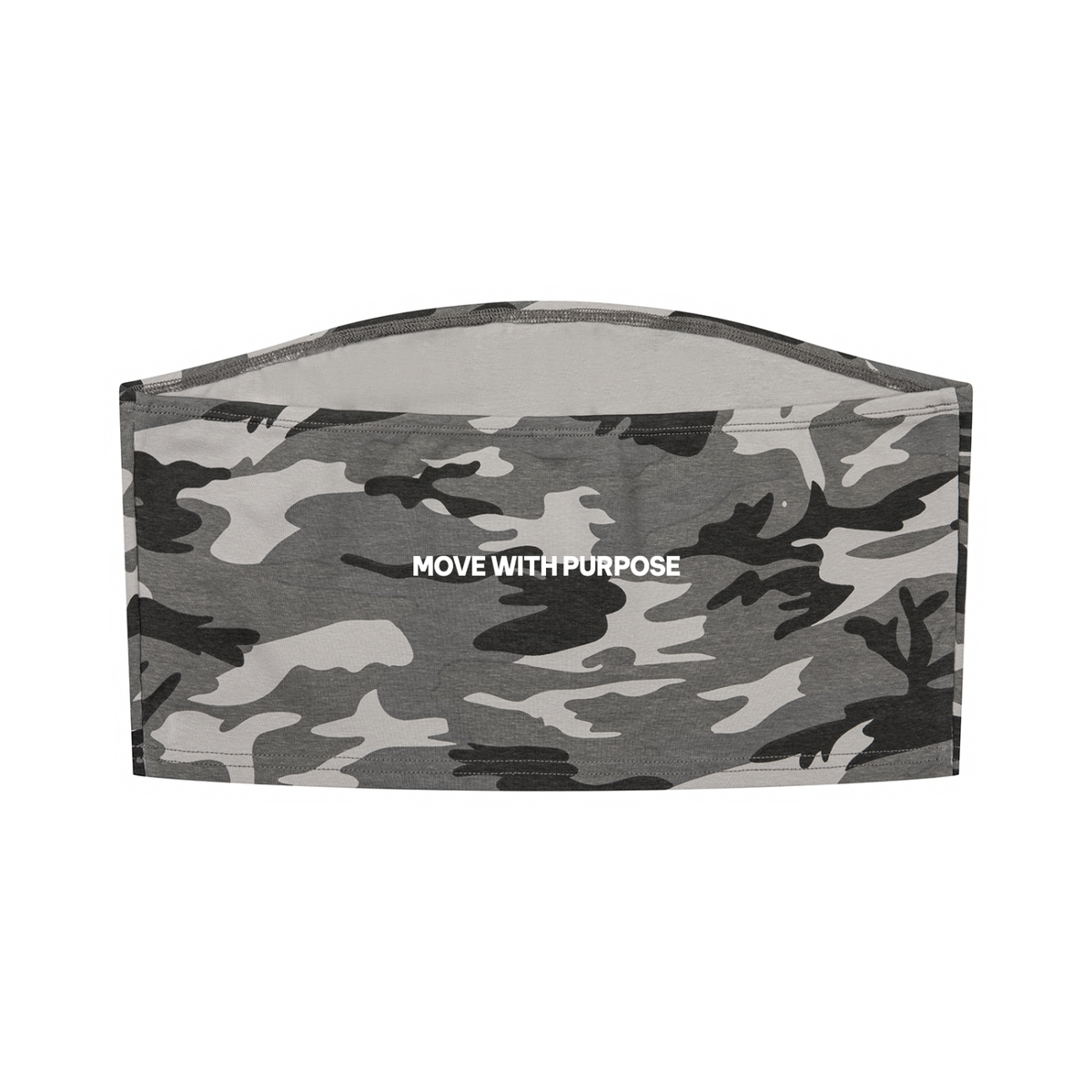 MOVE WITH PURPOSE CAMO TUBE TOP