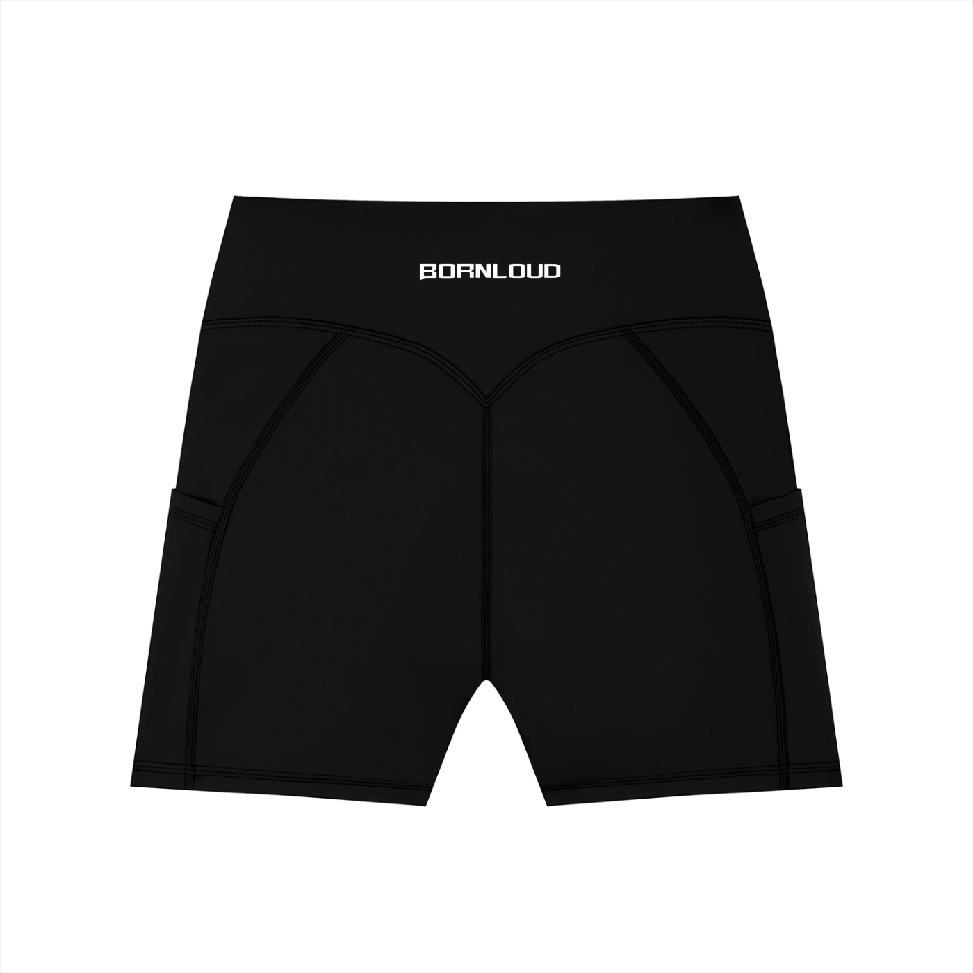 HIGH WAISTED BIKER SHORTS