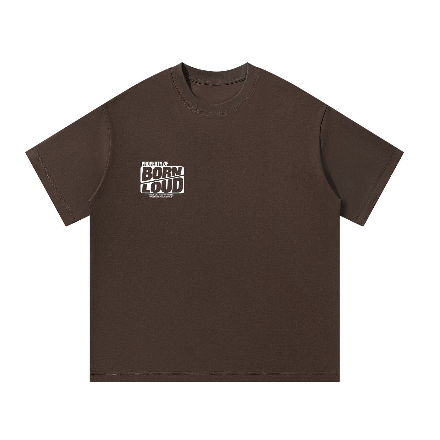 BORN LOUD WORLDWIDE HEAVYWEIGHT T SHIRT