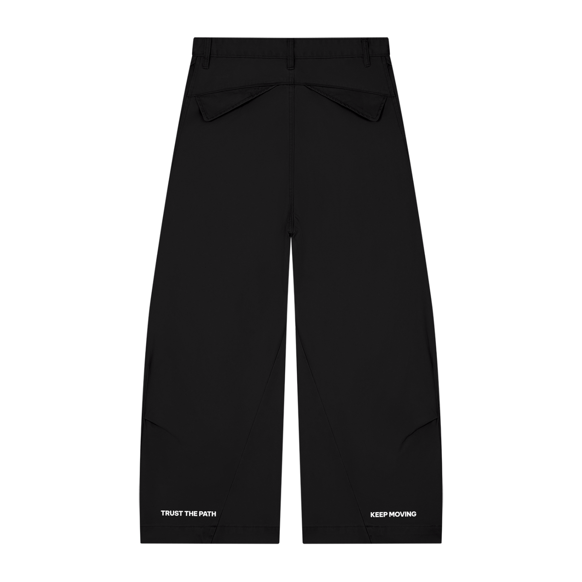 KEEP MOVING BARREL LEG PANTS