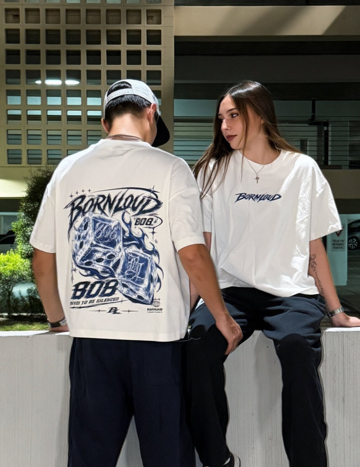 808 BOXY DROP SHOULDER T SHIRT