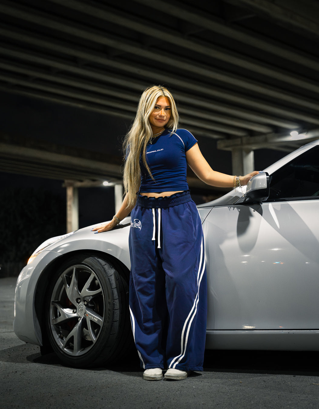 WIDE LEG SWEATPANTS