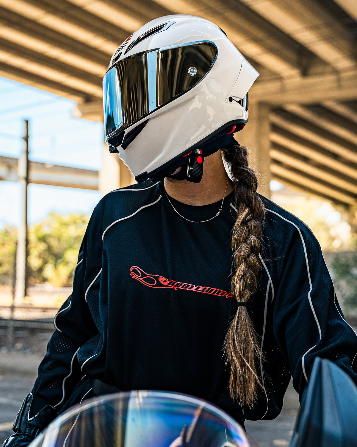 RACE RED REFLECTIVE RACING JERSEY