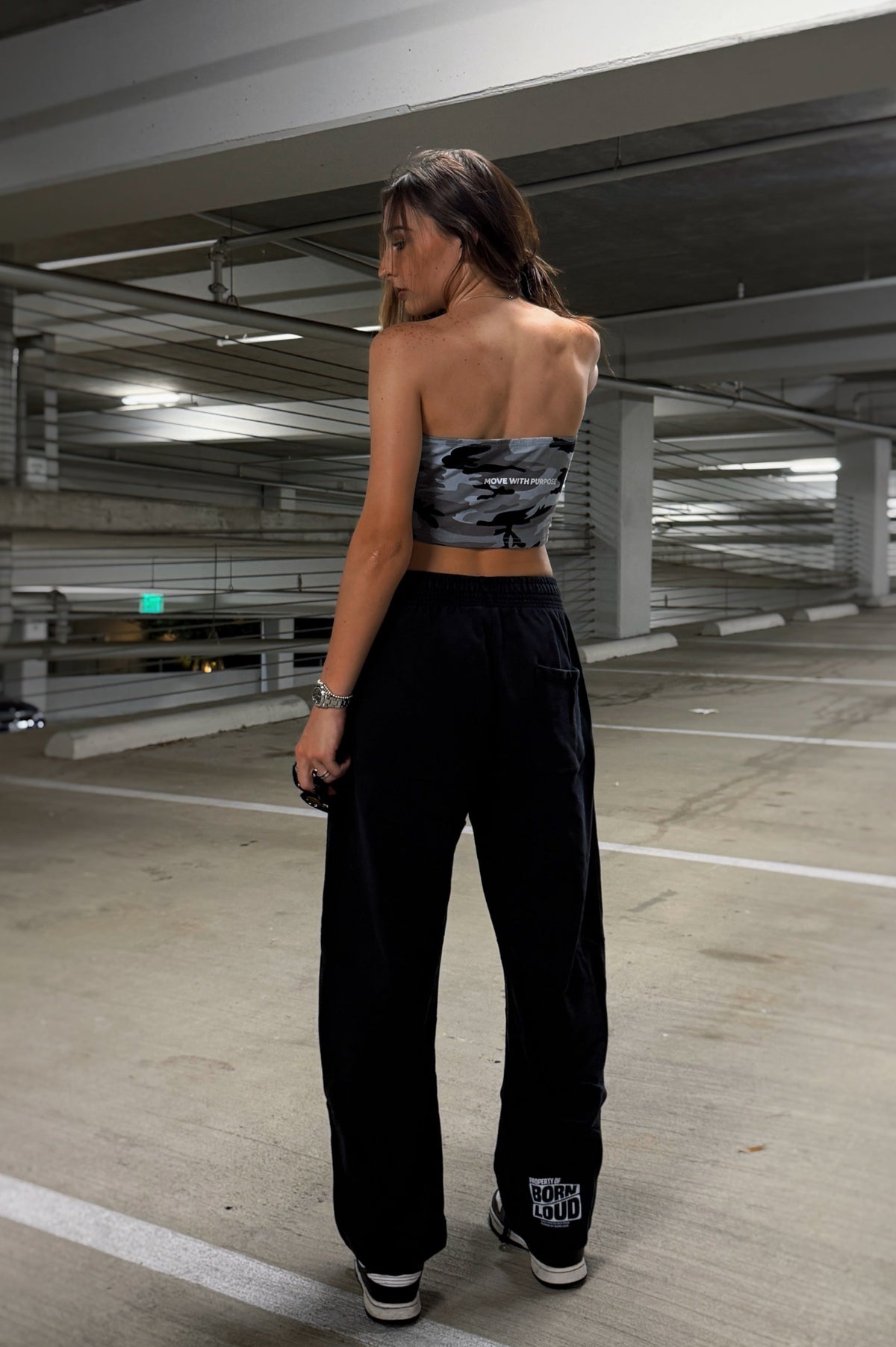 MOVE WITH PURPOSE CAMO TUBE TOP