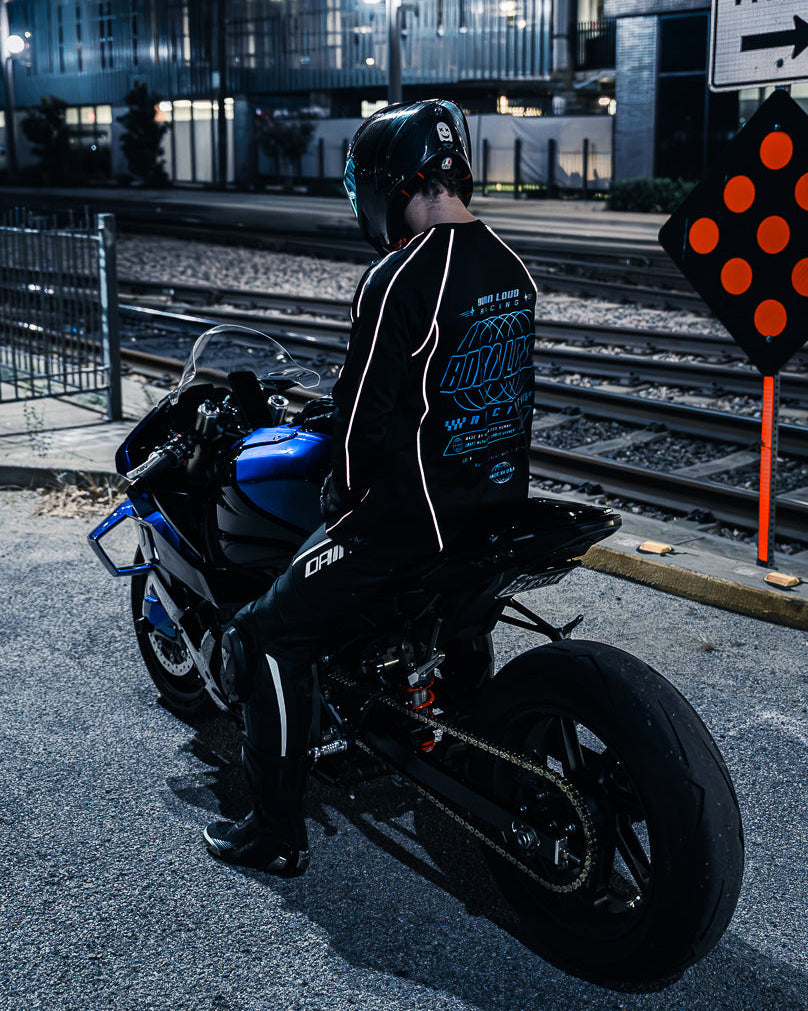 COBALT REFLECTIVE RACING JERSEY