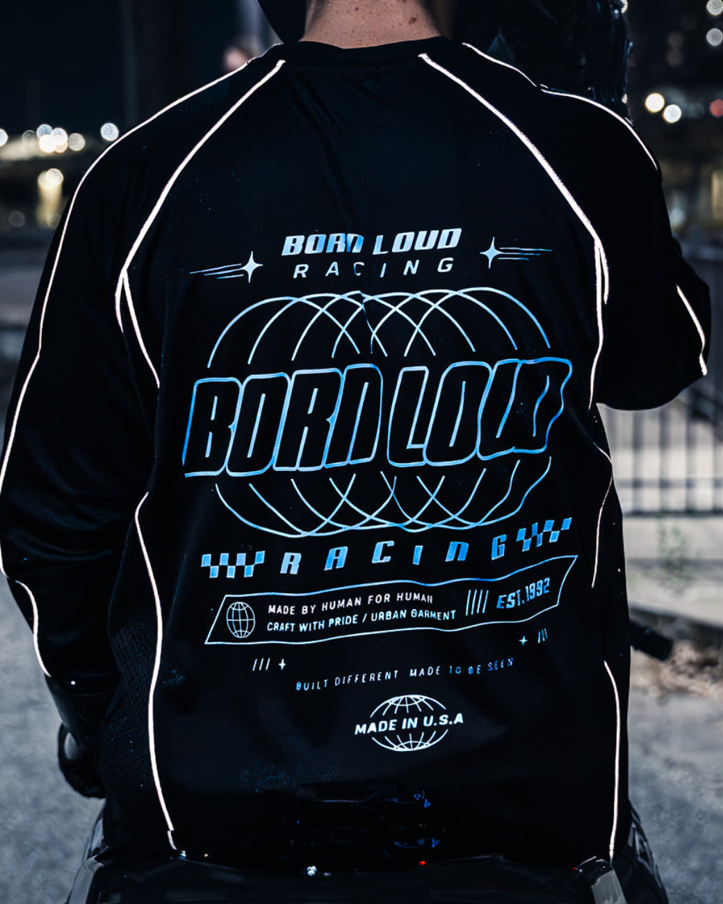 COBALT REFLECTIVE RACING JERSEY