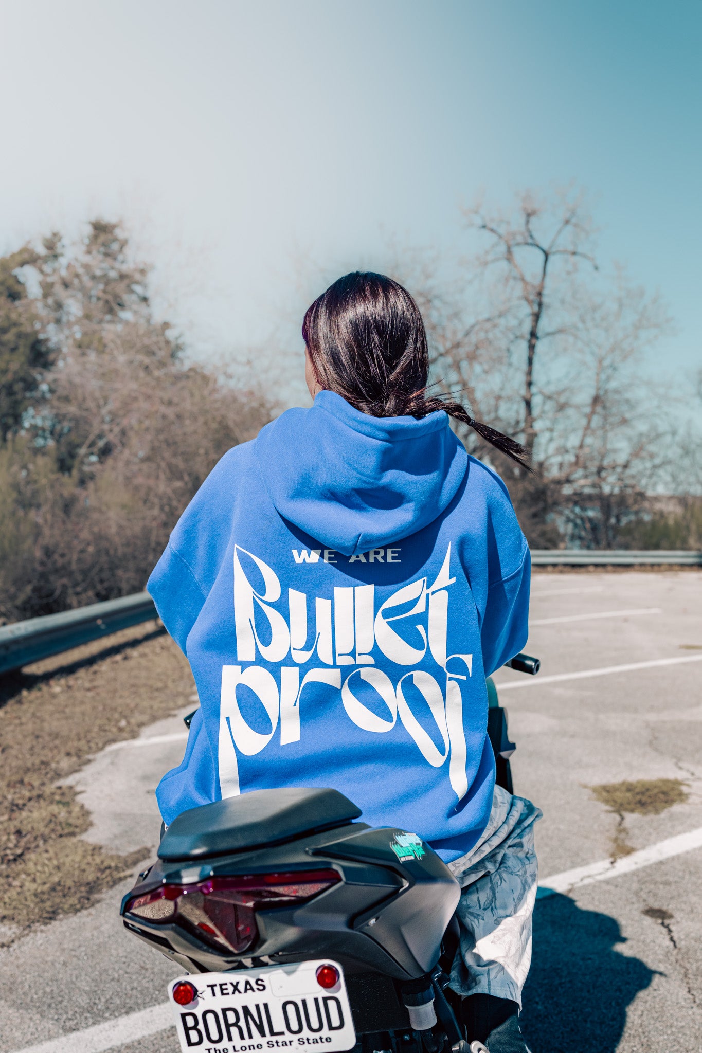 BULLET PROOF Oversize Fleeced Hoodie