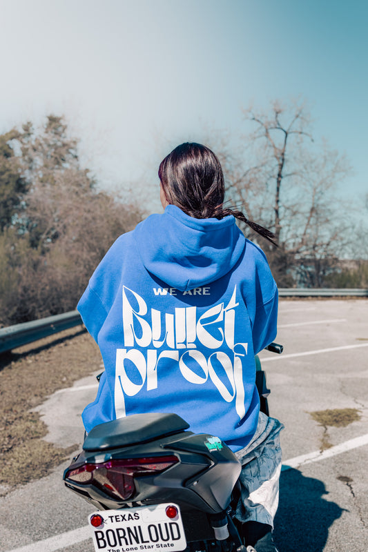 BULLET PROOF Oversize Fleeced Hoodie