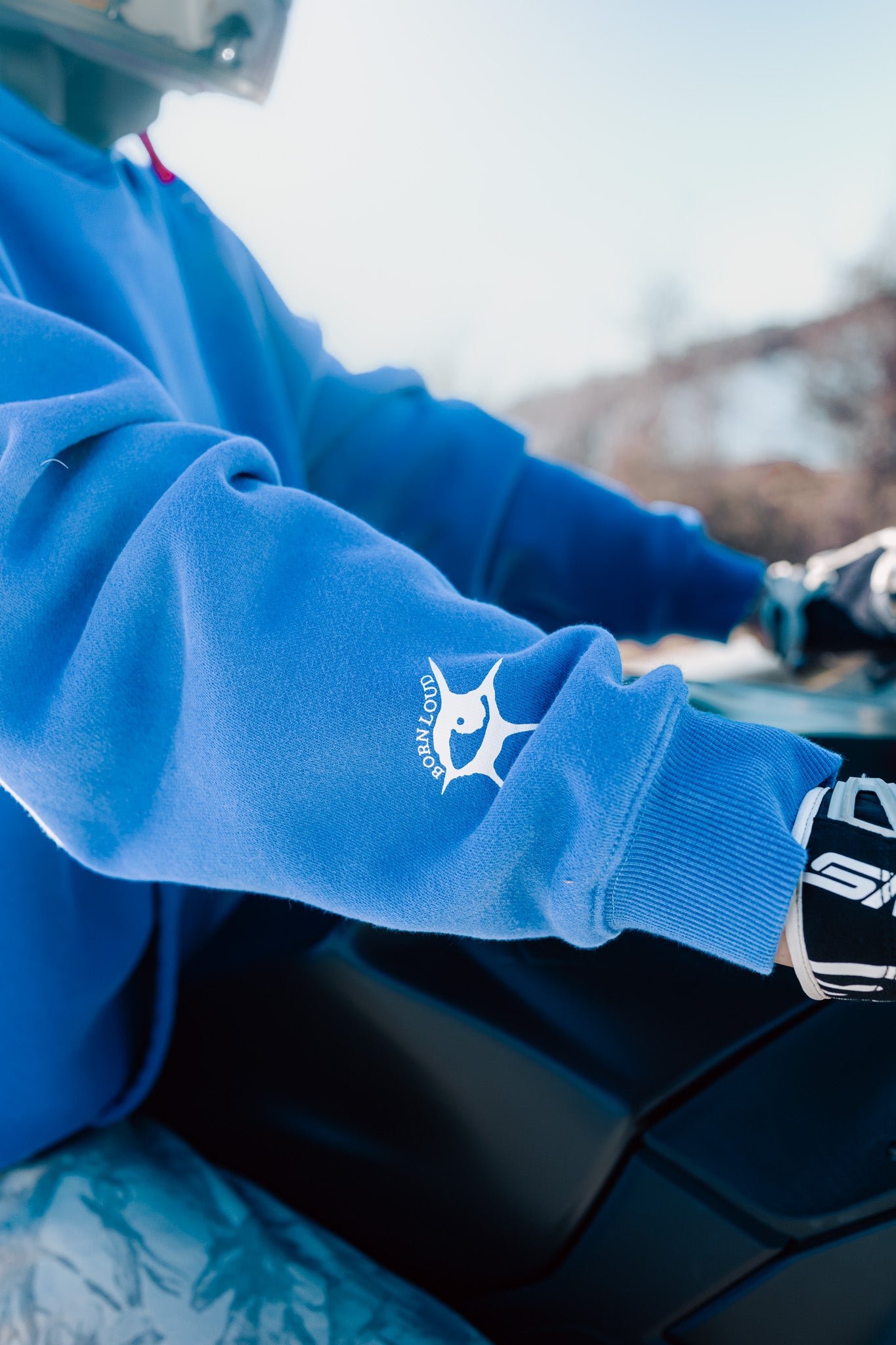 BULLET PROOF Oversize Fleeced Hoodie