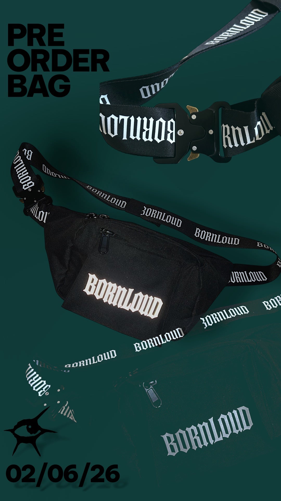 BORNLOUD REFLECTIVE BAG