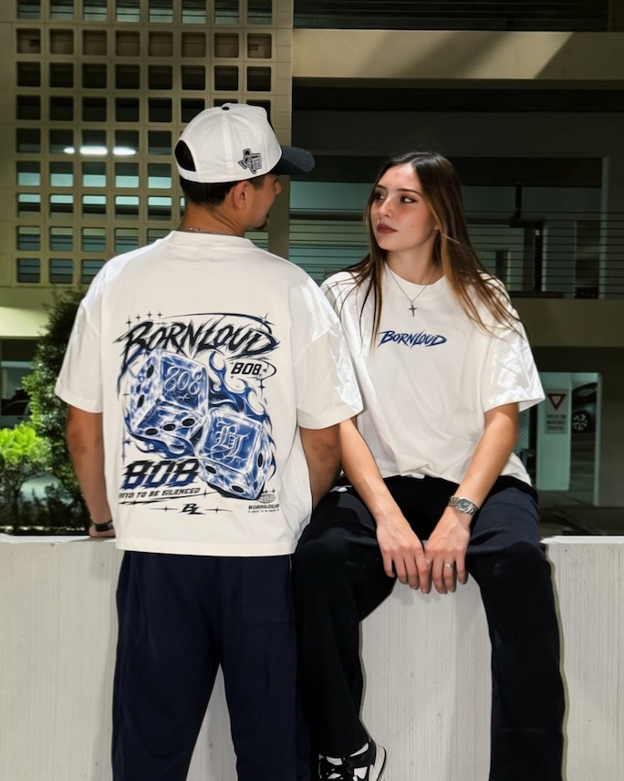 808 BOXY DROP SHOULDER T SHIRT