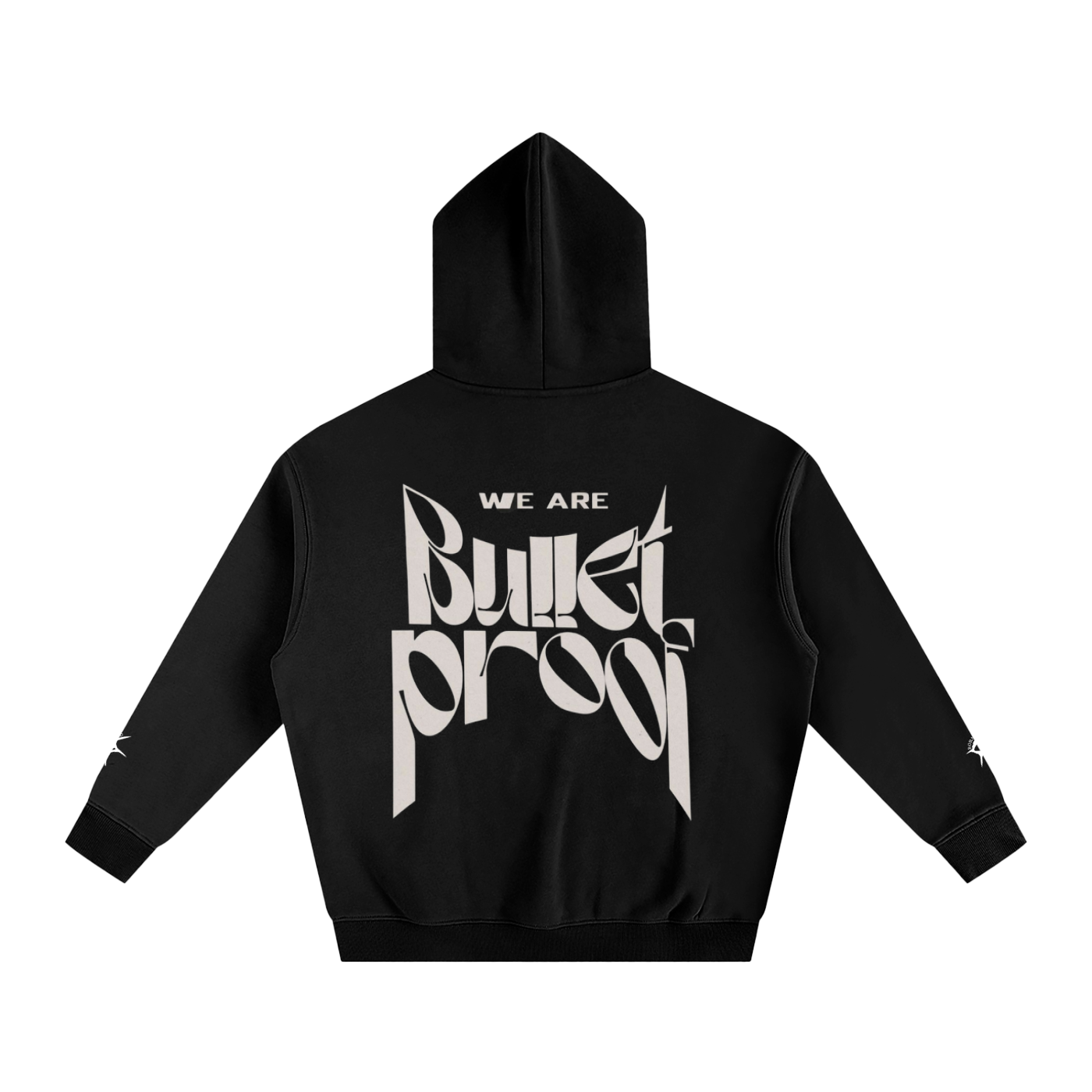 BULLET PROOF Oversize Fleeced Hoodie