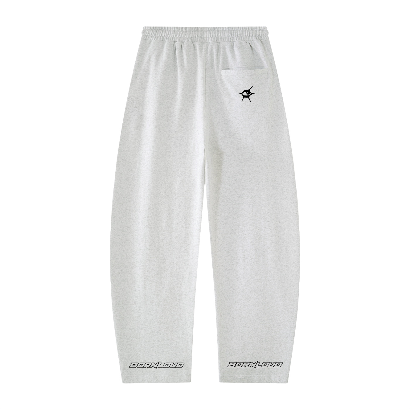 BARREL LEG SWEATPANTS