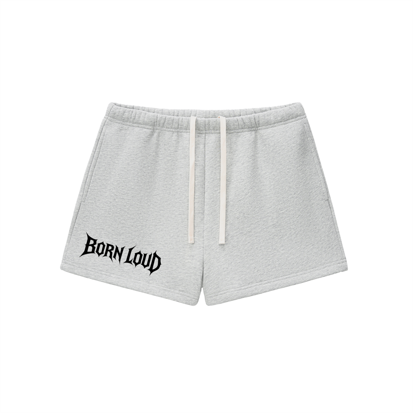 BORNLOUD Fleece Drawstring Sweat shorts