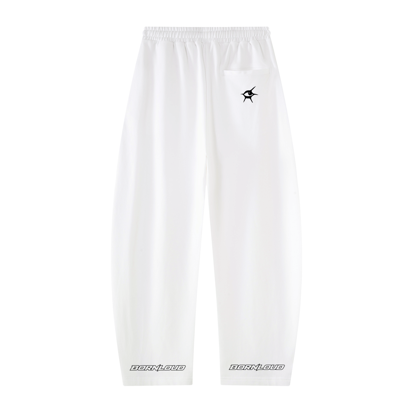 BARREL LEG SWEATPANTS