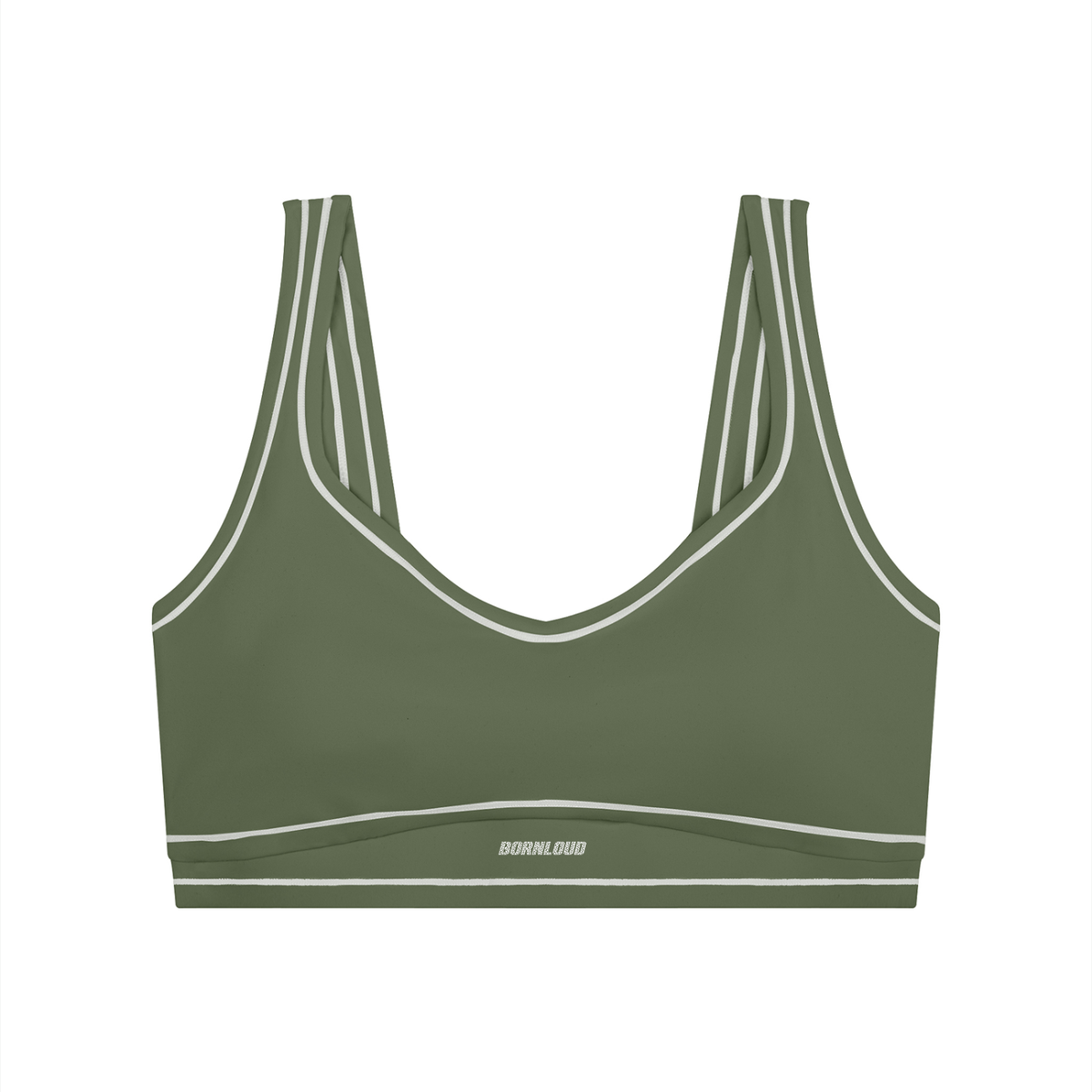 BORNLOUD YOGA SPORTS BRA