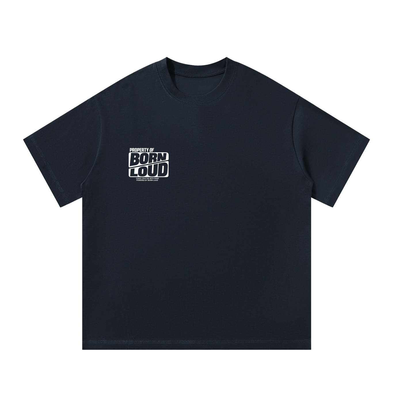 BORN LOUD WORLDWIDE HEAVYWEIGHT T SHIRT
